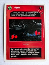 Decipher Star Wars CCG Dagobah White Border Flagship WB SWCCG