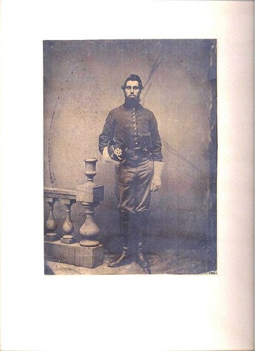 COPY TINTYPE of U.S. Civil War CAVALRYMAN