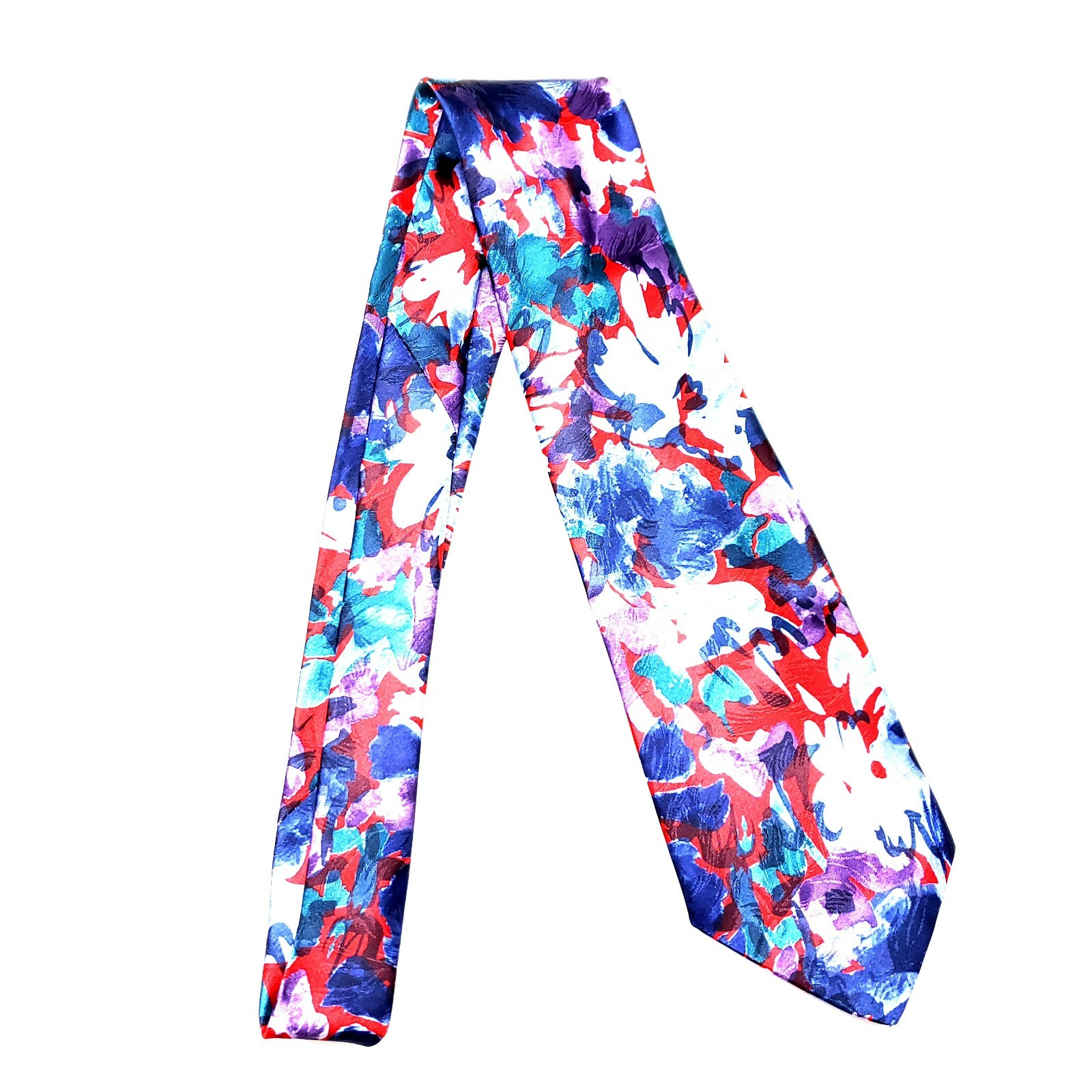 Pierre Cardin Polyester Tie Multi Colored Abstrac… - image 6