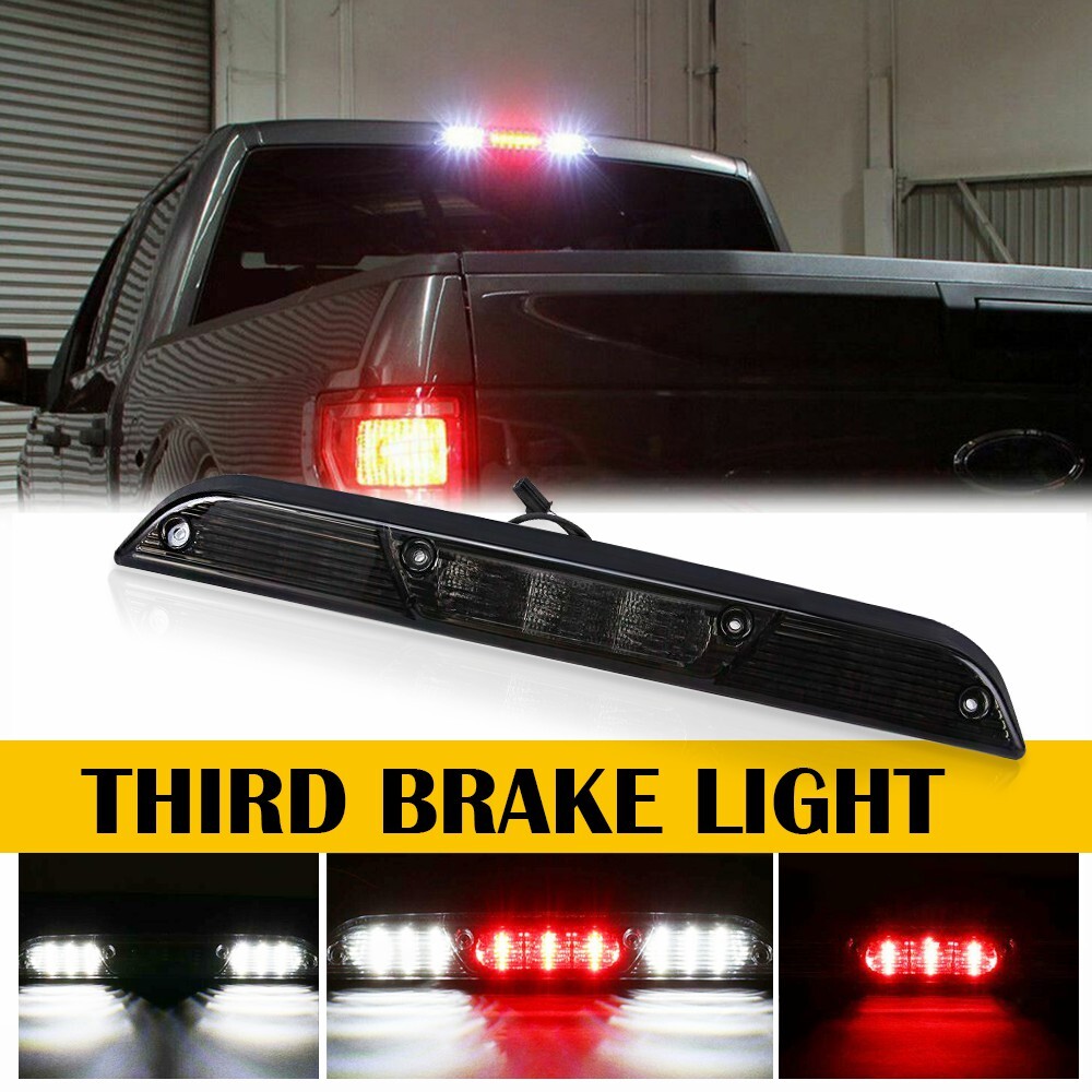 Ford F150 15-20 Smoked Black Full LED 3rd Brake Cargo Tail Light