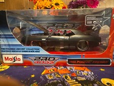 Maisto Pro Rodz 1969 Pontiac Firebird 1/24 - Black Matte - Used