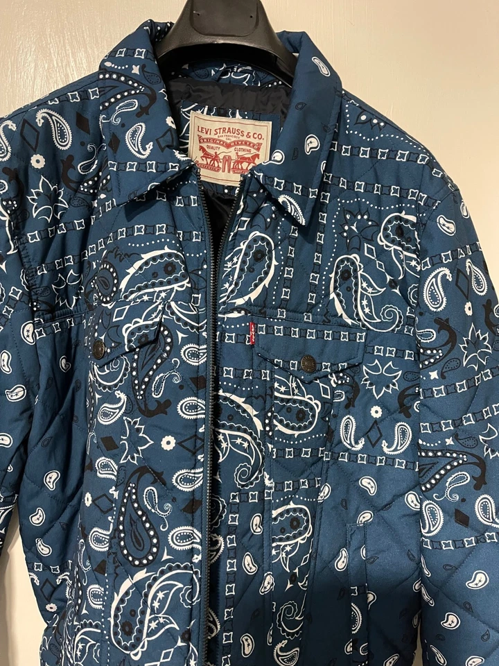 ¡NUEVO CON ETIQUETAS! CHAQUETA/ABRIGOS DEPORTIVOS HOMBRE LEVI'S TALLA GRANDE Foto 4 de 4