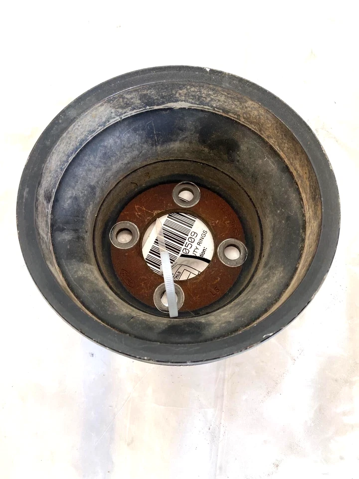 1997 FORD AEROSTAR Engine Crankshaft Serpentine Crank Damp Pulley 3 L Van OEM J - Image 3 of 4