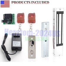 600LB 280KG Lock Kit Holding Force Access Control Electric Magnetic Door US