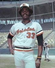 Eddie Murray  BALTIMORE ORIOLES  UNSIGNED  8 x 10  ORIGINAL SNAPSHOT PHOTO #14