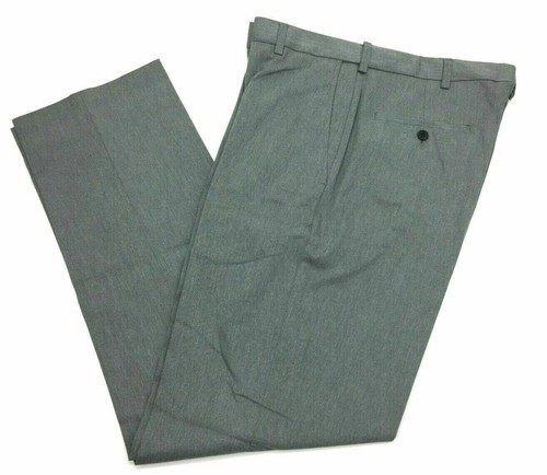 Haggar Men's Waist Pants Classic Fit Non Iron Wrinkle Free Hidden Comfort - Picture 5 of 8
