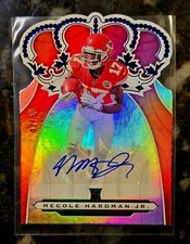 2019 Panini Chronicles Mecole Hardman Jr Rookie Crown Royale Auto SP /50 CHIEFS
