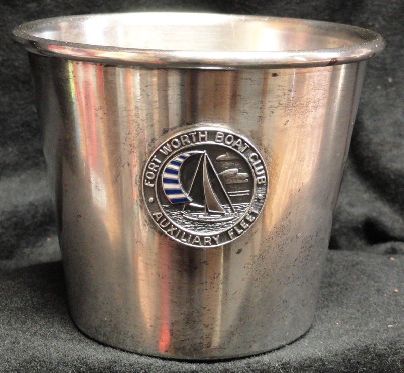 VTG Fort Worth Boat Club Eagle Mountain Lake TX Auxiliary Fleet Silver Cup -LOOK