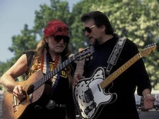 Willie Nelson & Waylon Jennings Classic Picture Poster Photo Print 4x6