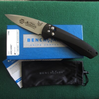 Benchmade 490 Arcane AXIS: 8,12cm CPM-S90V Satin Finish P