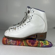 RIEDELL MODEL 113 JUNIOR SIZE 5 FIGURE SKATES NEEDS CLEANING SEE PICTURES