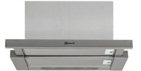 Dunstabzugshaube 60 Cm Flachschirm Bauknecht Silbergrau DBAH64LMX