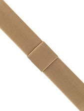 Banda Sombrero Beige Equal Earth - Elástico Elástico - para Panama Bowler Boater Fedora