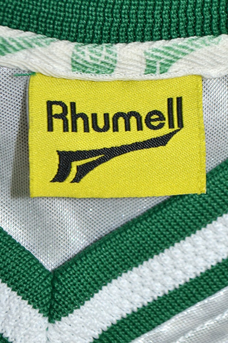 PALMEIRAS 2001/2002 AWAY FOOTBALL SHIRT RHUMELL #10 SIZE S ADULT