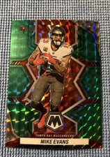 2022 Panini Mosaic - Mike Evans #184 Green Mosaic Prizm