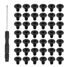 50 PCS M.2 SSD Mounting Screws Kit, PCIE Nvme M2 X 3 MM Replacement Phillips