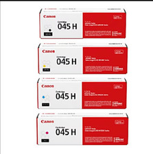 Canon 045H CMYK 4-Pack Set for imageCLASS MF632Cdw MF634Cdw LBP612Cdw