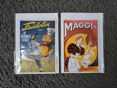 Alte Vintage Maggi Metall Schilder