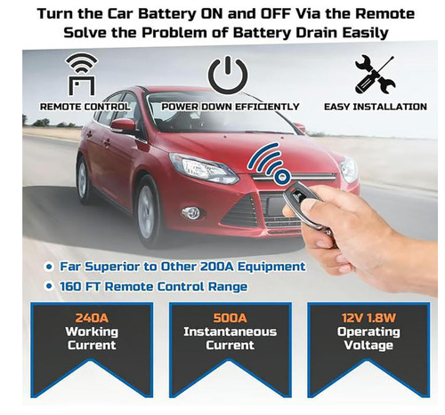 Remote Control of Car Devices for Anti-Theft Safety,Disconnect Switch Controller - Bild 5 von 9