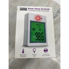 Sarina Body Temp Scanner Termometro Infrarossi Contactless Casa Ufficio Scatola Aperta