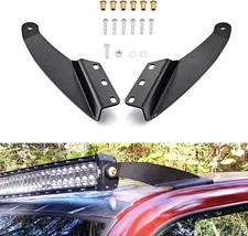 Upper Roof Windshield Mounting Bracket Compatible with 52'' Curved LED Light