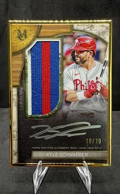 2025 Topps Museum Collection - Museum Gold Framed Auto Patch Card #MFAP-KS 10/10
