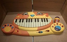 B. Toys Meowsic Cat Piano Musical Electronic Keyboard Piano w/ Microphone WORKS