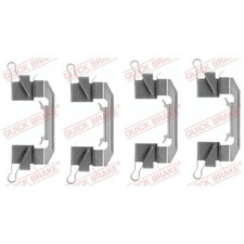 Zubehörsatz Bremsbeläge für Nissan Murano 1 Z50 | 24208817