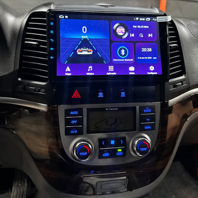 Car Radio 8 Core 64GB for Hyundai Santa Fe 2006 - 2012 Carplay Built-in Sat Nav