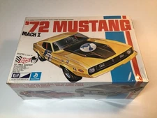 Vintage MPC 1972 ‘72 Ford Mustang Mach 1 SEALED Model Car Kit 1-7213-225 *READ*
