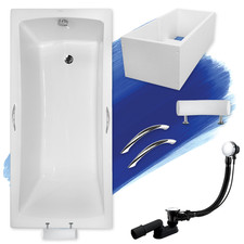 Baignoire 160x70 + support en