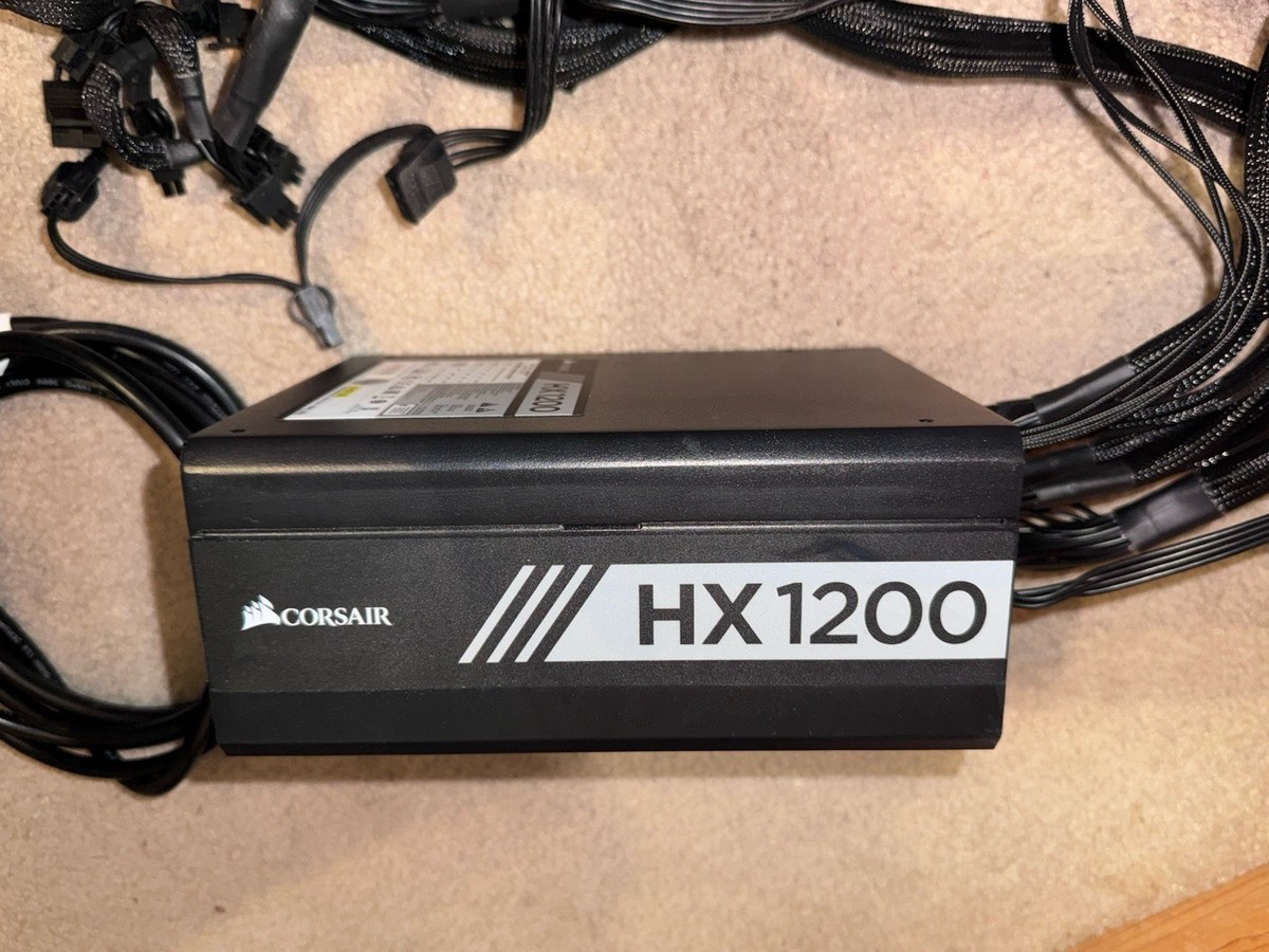 Corsair HX1200 80 PLUS PLATINUM 1200W Fully Modular Power Supply 