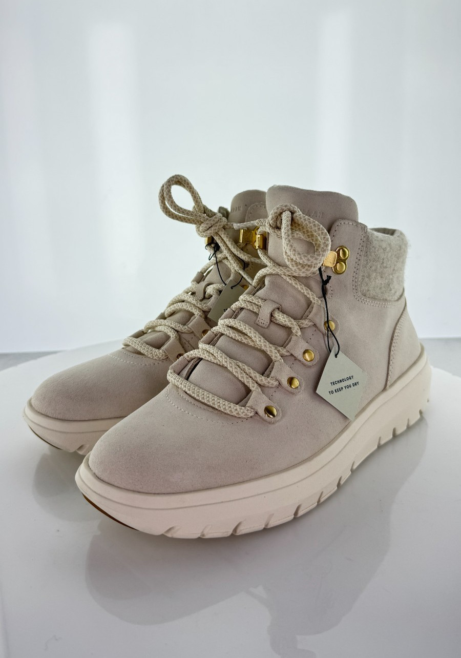 A4 NEW $180 Women's Sz 8 B Cole Haan Grand Raelyn Hiker Waterproof Booties