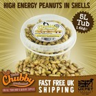 5L Tub Chubby Peanuts in Shells (Monkey Nuts) – Perfect for Squirrels & Wildlife