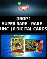 ⭐TOPPS MARVEL COLLECT | VINTAGE PANELS 25 SERIES 4 - DROP 3 | 6 CARDS⭐