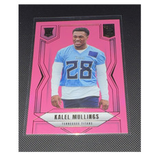 Panini 2025 Donruss Elite Kalel Mullings Titans Pink Rookie #146