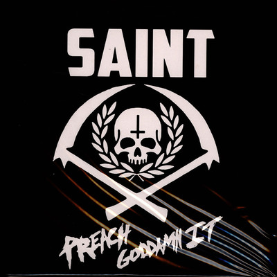 Saint (Christopher Webster) - Preach Goddamn It (Vinyl LP - 2018 - Original)