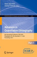 Advances In Quantitative Ethnography Yoon Jeon Kim