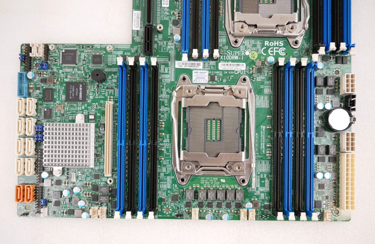 Carte mère DDR4 - HURRISE - X99 DUAL F2 - LGA2011 V3 V4 - 10xSATA3.0 - 256 Go max