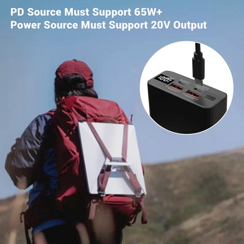 /9,8 FT USB C na prąd stały przewód zasilający PVC czysta miedź 18AWG IP68 wodoodporny - Zdjęcie 19 z 24