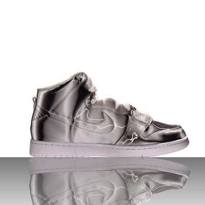 Nike Dunk High CLOT Metallic Silver