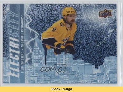2024-25 Upper Deck Series 2 ElectriCITY Speckle Filip Forsberg #EC-2 READ 1v2n