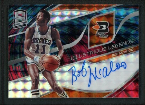 2019-10 BOB MCADOO 31/49 AUTO PANINI SPECTRA ILLUSTRIOUS LEGENDS INTERSTELLAR