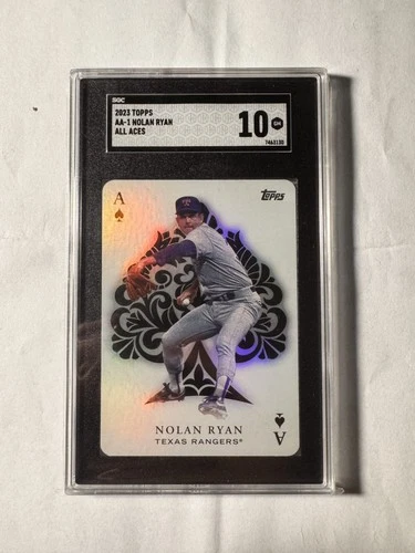 2023 Topps All Aces AA-1 Nolan Ryan SGC 10