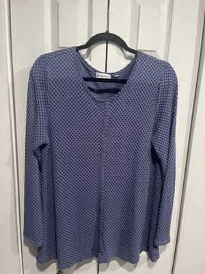 Habitat Clothes To Live In  Womens Medium Top Light Periwinkle