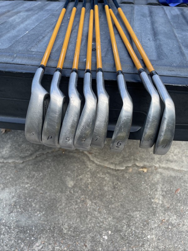 Affinity Pro Series Golf Iron Set 4-SW Hm-650 Graphite Shafts