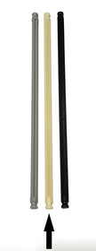 20 Rare KNEX Rigid Stiff White Translucent Rods 7.5" Replacement Parts K'NEX