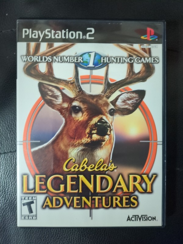 Cabela's Legendary Adventures (PlayStation 2) - CIB! Complete, Tested, Working