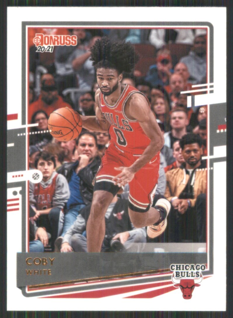 2020-21 Donruss #148 Coby White Chicago Bulls TW1931