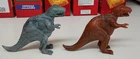 A Pair of Marx/Superior Pot Bellied Tyrannosaurus Rex